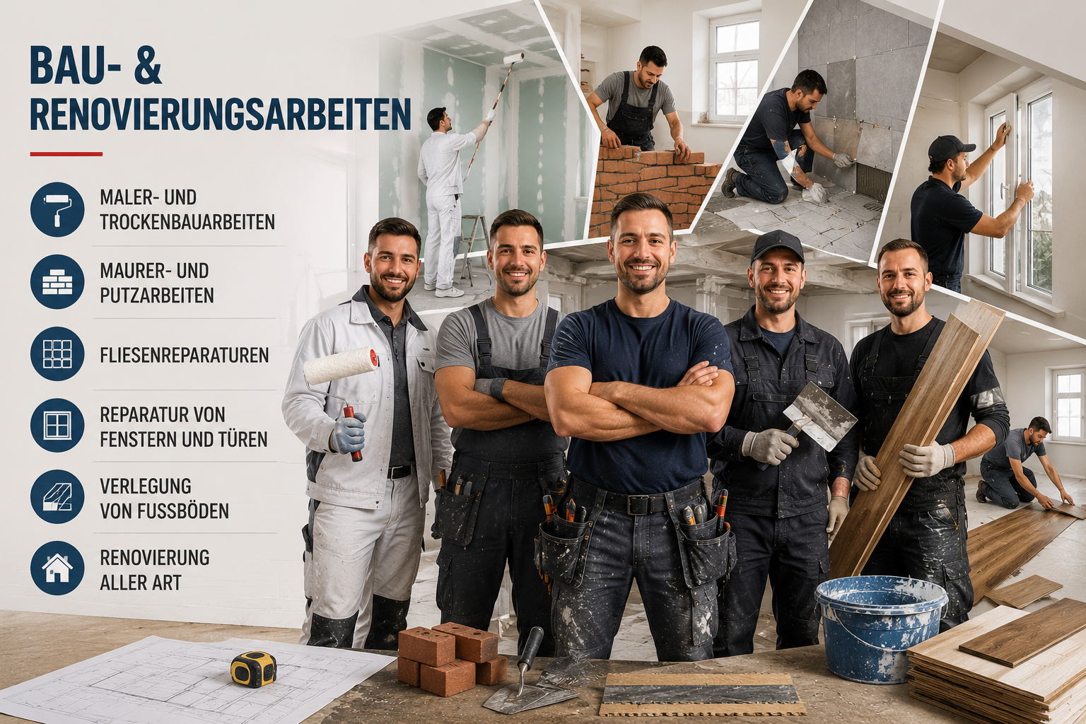 Renovierung, Maler- & Bauarbeiten in Chemnitz